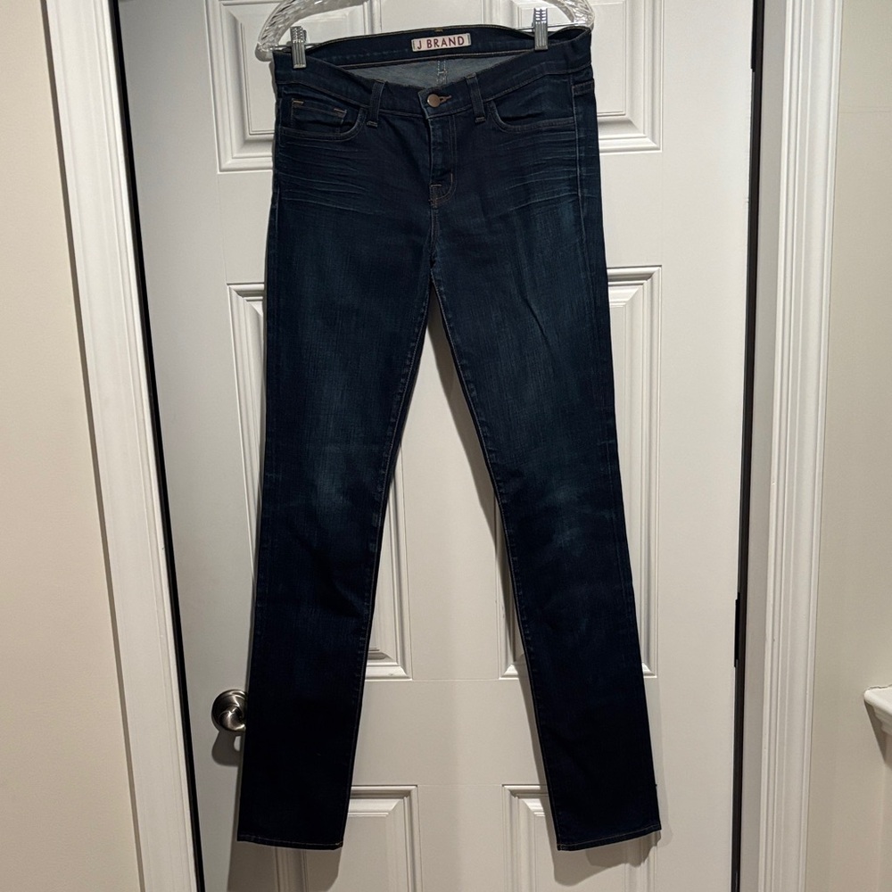 J Brand Women's Straight Leg Jeans in Deep Indigo